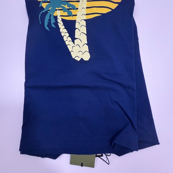 Gucci Men Palms Logo print T Shirt - Picture 4 of 8